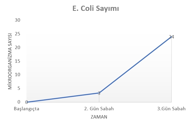 e.coli sayımı